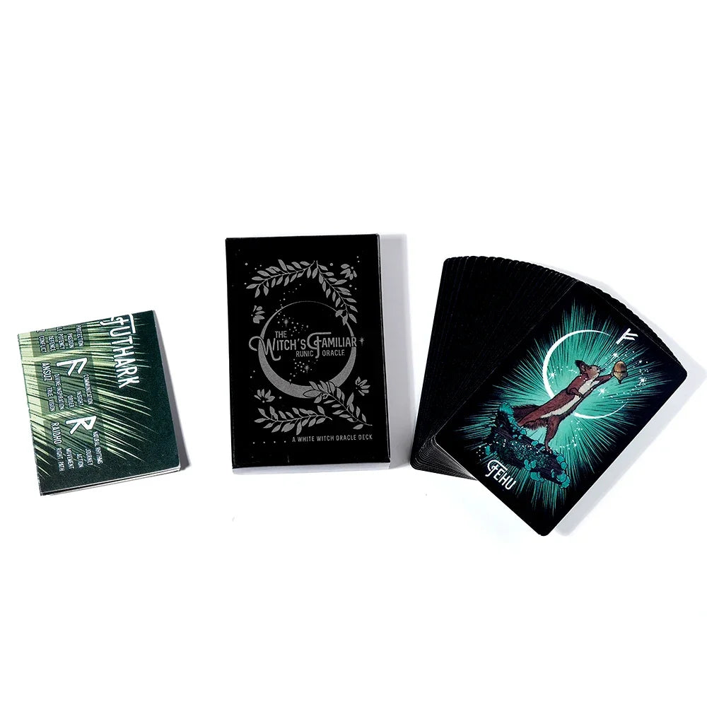 Witch Familiar Runic Oracle 24 Cards