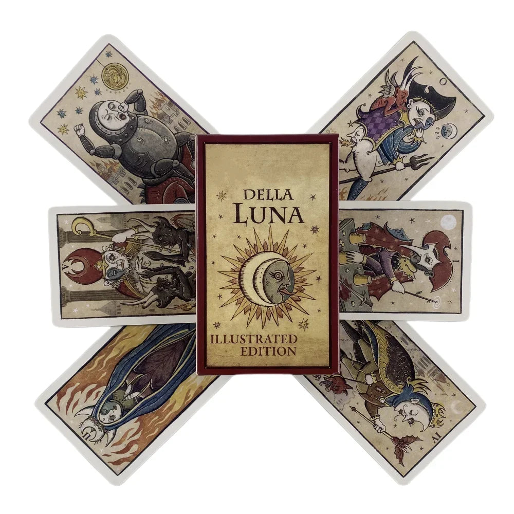 Moon Tarot Della Luna Deck Cards Oracle 89 Card