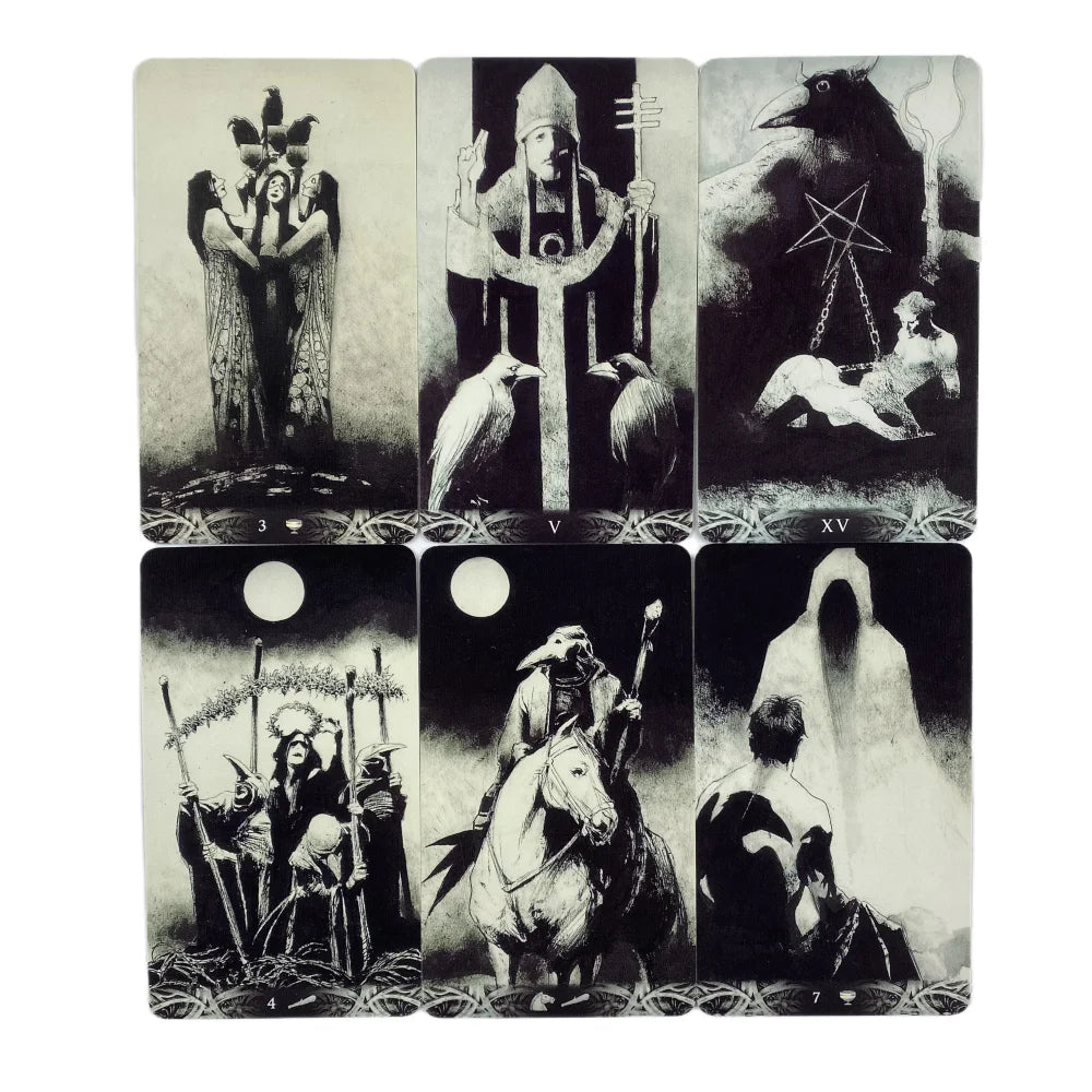 Murder Of Crows Tarot Card